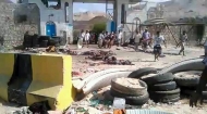 مقتل وإصابة٨٥جندياً بهجوم انتحاري في المكلا