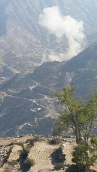 بعد محاولتها التقدم نحو جبل الخضر والياس المقاومة تدحر المليشيات من المغنية بالقبيطة