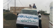 العميد عدنان الحمادي يستقبل قافلة غذائية من ابناء الشمايتين دعما لجبهة الضباب