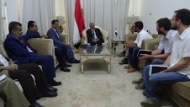 وزير الداخلية يلتقي وفد منظمة اطباء بلا حدود 