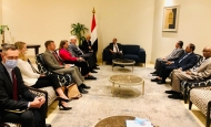 رئيس مجلس النواب يبحث مع المبعوث الأمريكي جهود إحلال السلام في اليمن